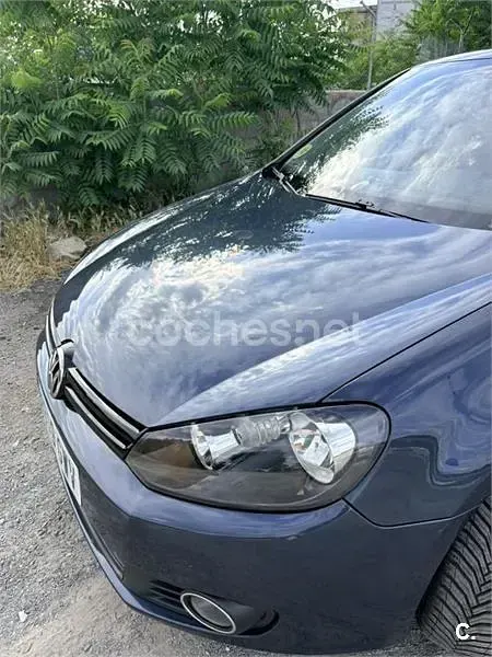 Usado VW Golf VI 105 CV (77 kW) 2010 Azul Utilitario