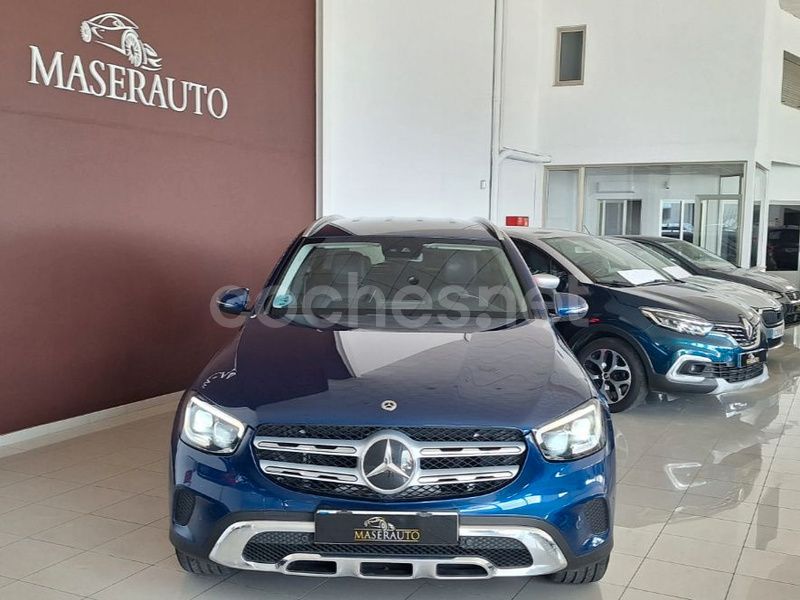 Azul Usado 2021 Mercedes GLC220 SUV | 38.500 € (Precio justo) - Imagen 1/4