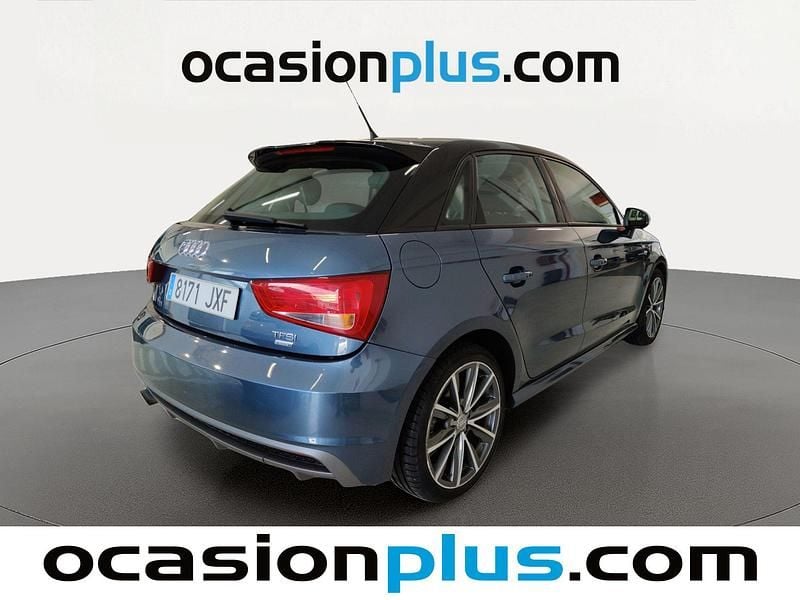 Usado Audi A1 Sportback S-Line 95 CV (69 kW) 2017 Azul Utilitario