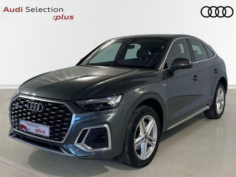 Usado Audi Q5 S-Line 204 CV (150 kW) 2022 Gris SUV