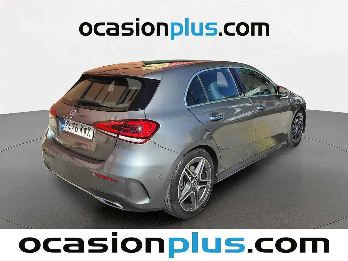Usado Mercedes A200 AMG 163 CV (119 kW) 2019 Gris Utilitario
