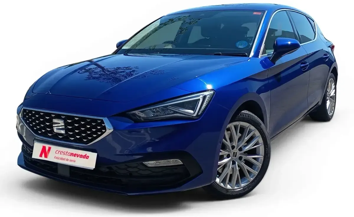 Usado Seat Leon XCELLENCE 204 CV (150 kW) 2021 Azul