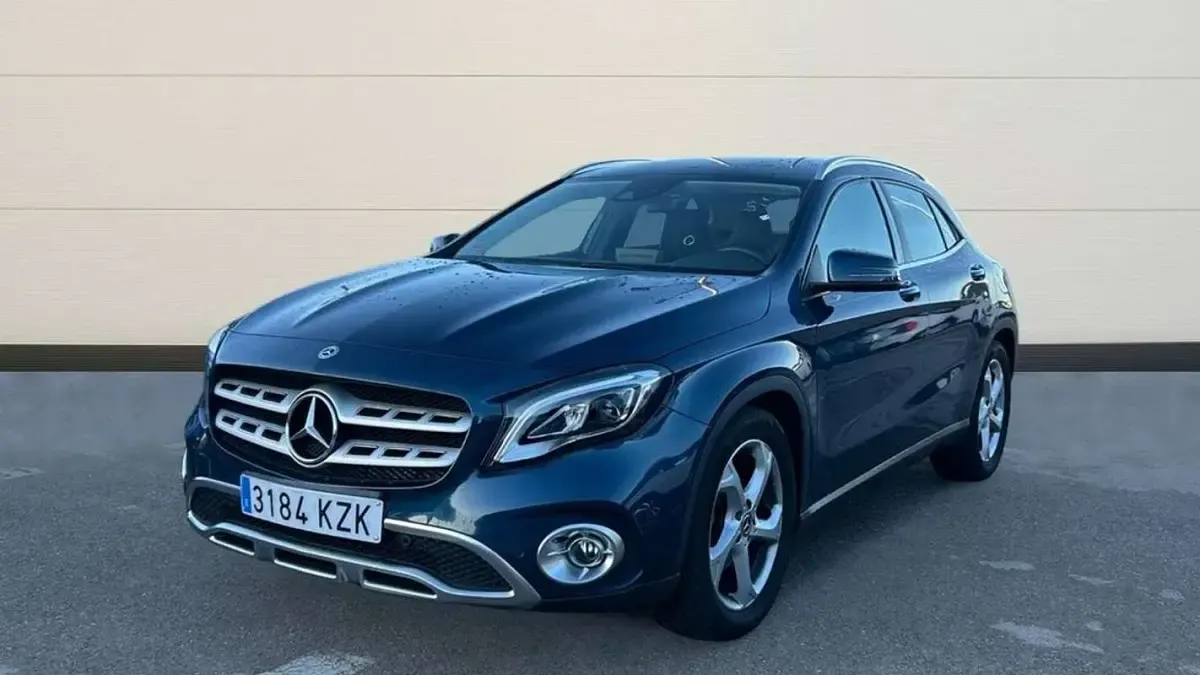 Brugt Mercedes GLA200 158 HK (116 kW) 2019 Blå SUV