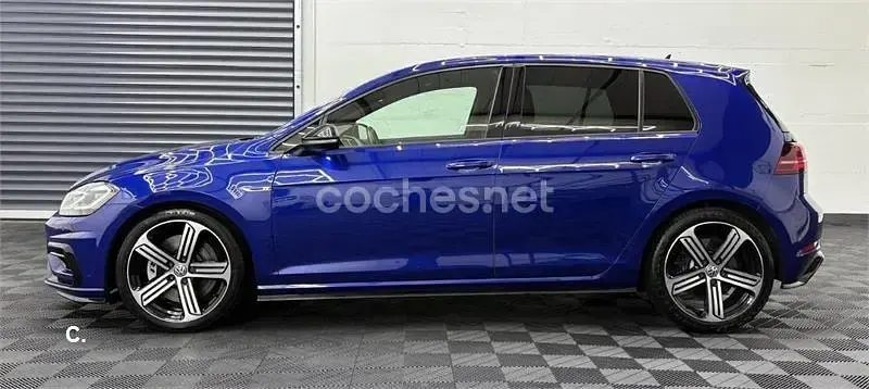Usado VW Golf VII R 310 CV (228 kW) 2017 Azul Berlina