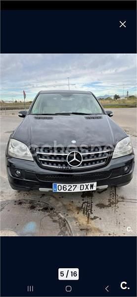 Negro Usado 2006 Mercedes ML350 SUV | 9500 € (Buen precio) - Imagen 1/4