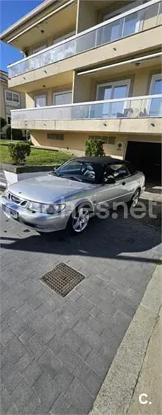 Usado Saab 9-3 130 CV (95 kW) 1998 Gris / plata Descapotable