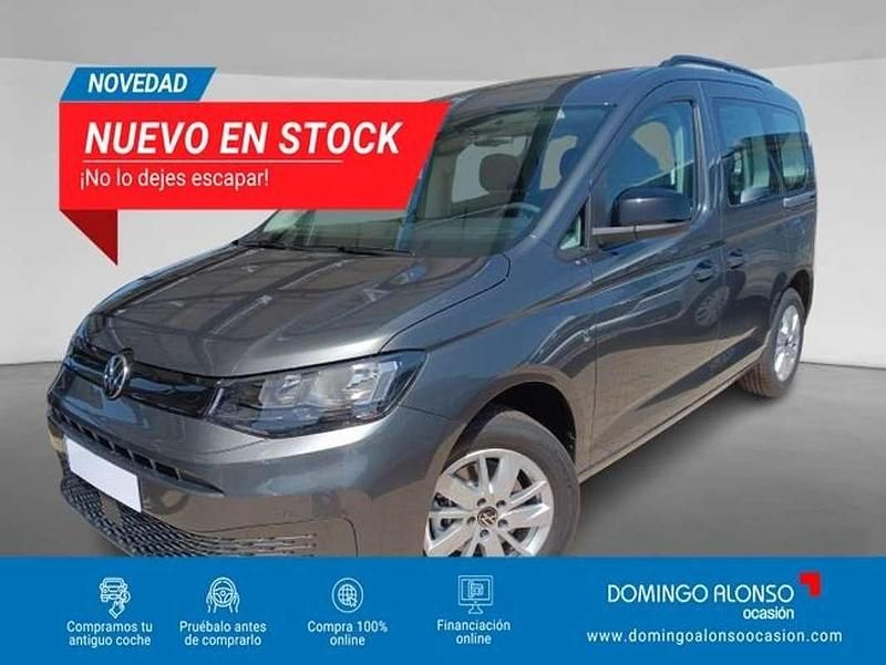 Gris Usado 2024 VW Caddy Comfortline Monovolumen | 22.790 € (Precio justo) - Imagen 1/4