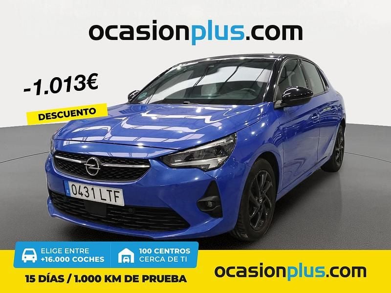 Azul Usado 2021 Opel Corsa GS Line Berlina | 11.150 € (Precio justo) - Imagen 1/4