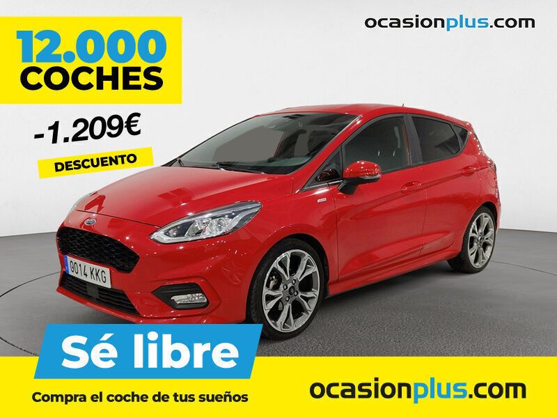 Rojo Usado 2018 Ford Fiesta ST-Line Utilitario | 13.300 € (Un poco caro) - Imagen 1/4