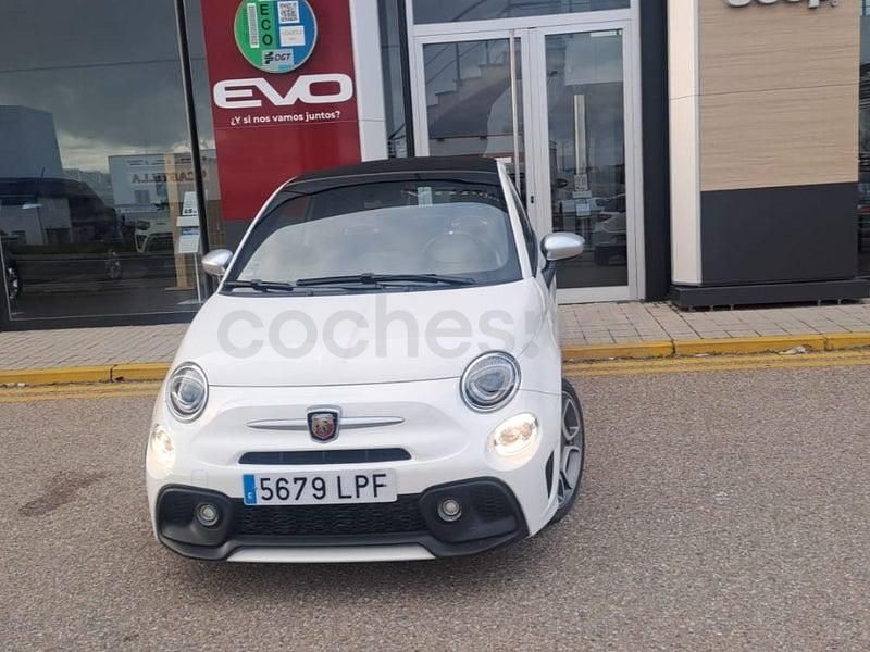 Usado Abarth 595C Turismo 165 CV (121 kW) 2021 Blanco Descapotable