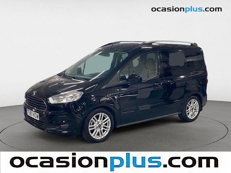 Negro Usado 2017 Ford Tourneo Courier Titanium Monovolumen | 13.900 € (Precio justo) - Imagen 1/4