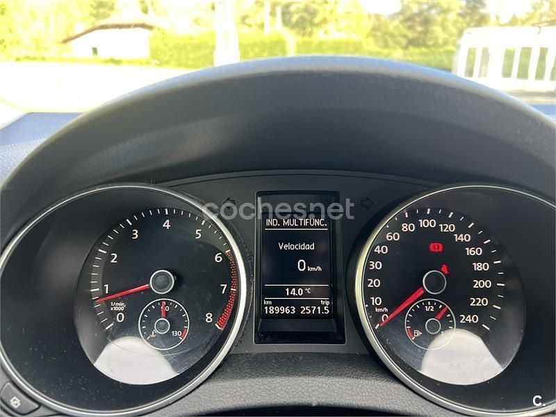 Usado VW Golf VI Advance 122 CV (89 kW) 2009 Azul Utilitario