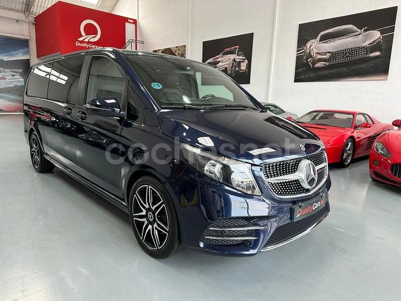 Usado Mercedes V300 Avantgarde 239 CV (175 kW) 2021 Azul Monovolumen