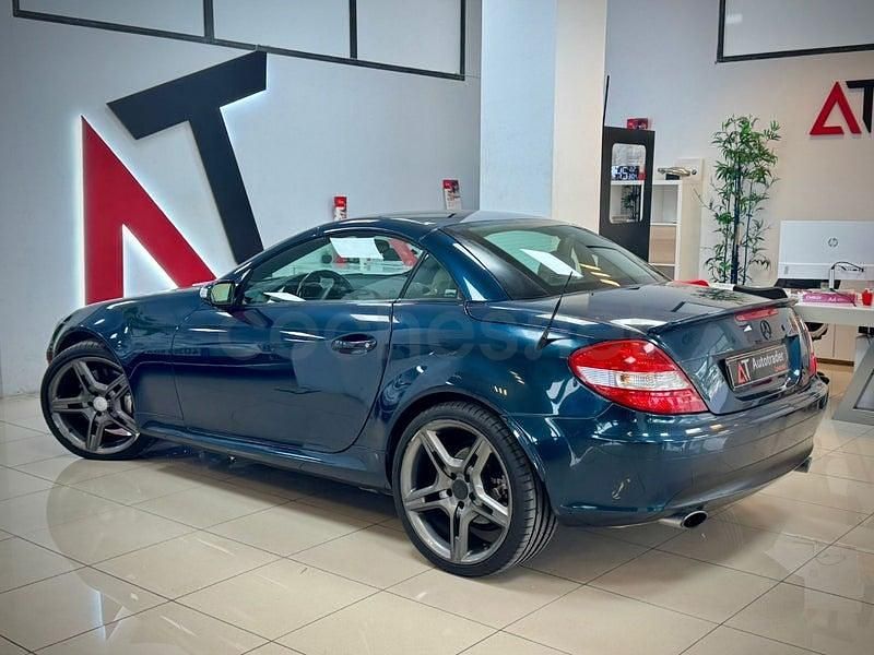 Usado Mercedes SLK350 272 CV (200 kW) 2004 Azul Descapotable