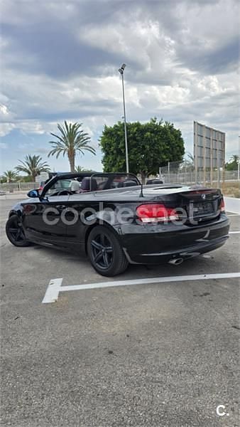 Usado BMW 120 Cabriolet 177 CV (130 kW) 2008 Negro Descapotable