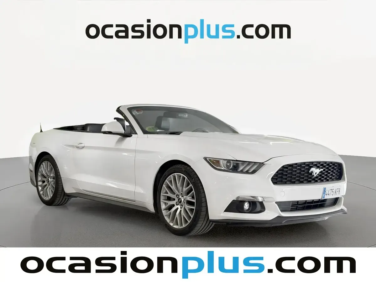 Usado Ford Mustang Convertible 314 CV (230 kW) 2017 Blanco Descapotable