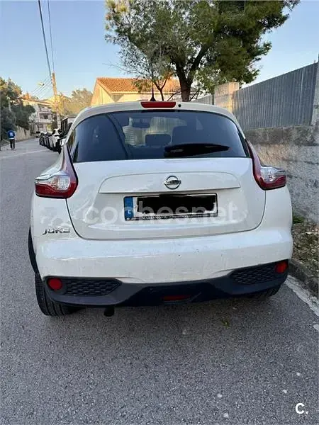 Usado Nissan Juke Acenta 115 CV (84 kW) 2015 Blanco SUV