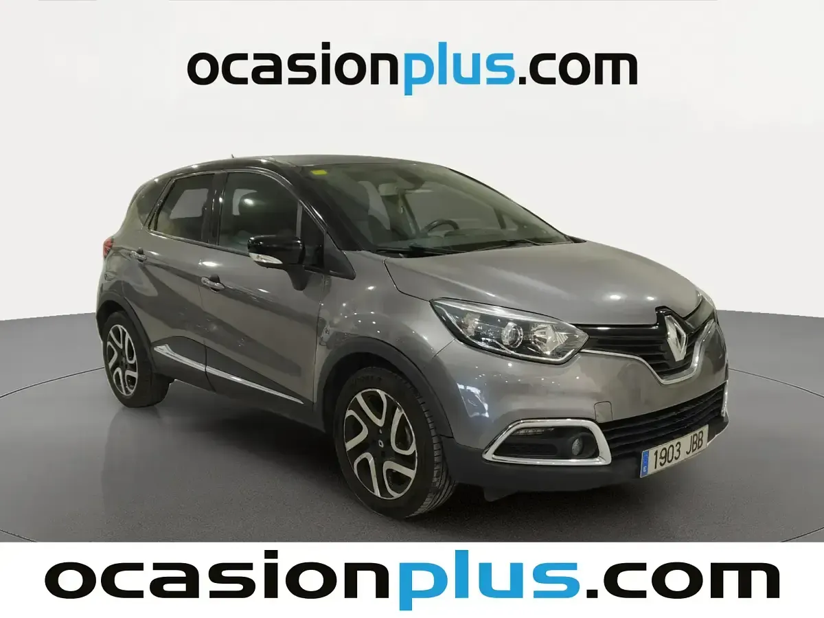 Usado Renault Captur Zen 90 CV (66 kW) 2014 Gris SUV