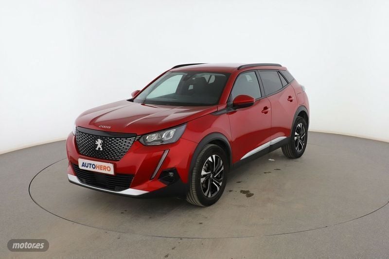 Rojo Usado 2021 Peugeot 2008 Allure SUV | 16.599 € (Precio justo) - Imagen 1/3