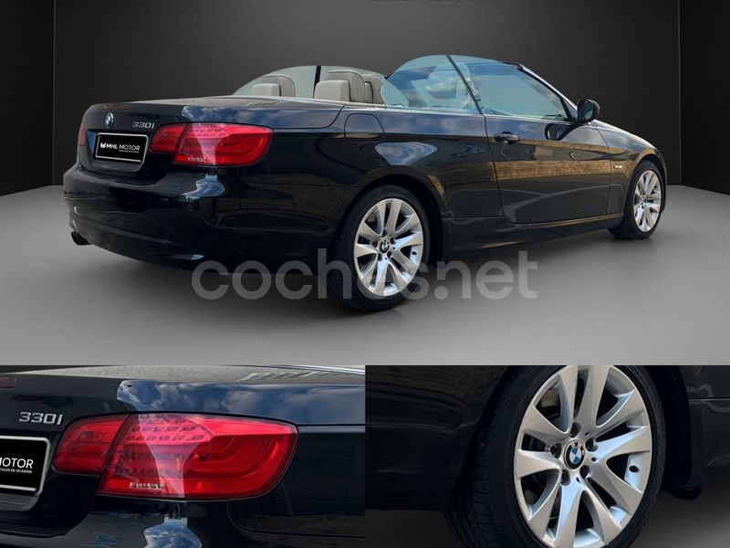 Negro Usado 2012 BMW 330 Cabriolet Descapotable | 24.990 € (Caro) - Imagen 1/4