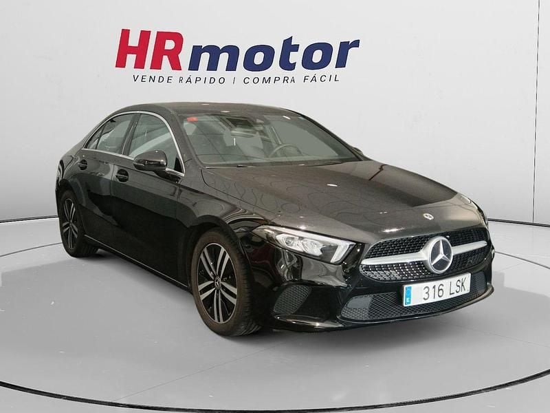 Negro Usado 2021 Mercedes A200 Berlina | 24.790 € (Precio justo) - Imagen 1/4