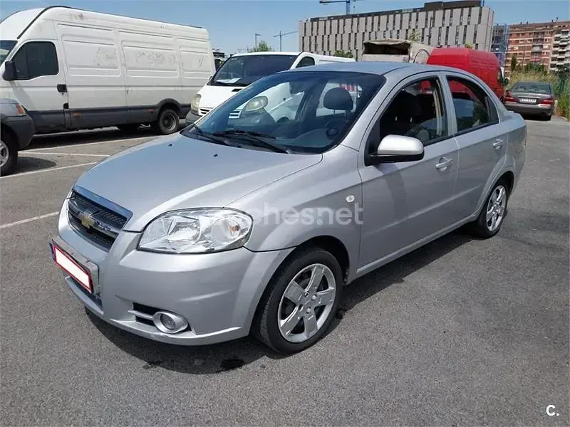 Usado Chevrolet Aveo LT 94 CV (69 kW) 2008 Blanco Berlina