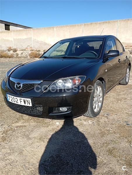 Negro Usado 2007 Mazda 3 Sportive Berlina | 5300 € (Caro) - Imagen 1/4