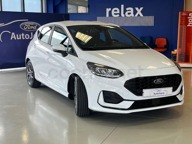 Usado Ford Fiesta ST-Line 125 CV (91 kW) 2022 Blanco Utilitario