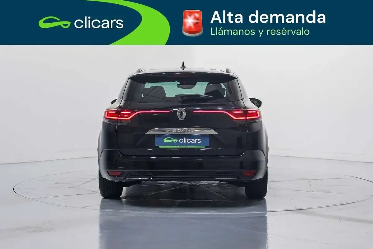 Usado Renault Mégane GrandTour Zen 116 CV (85 kW) 2021 Negro Familiar
