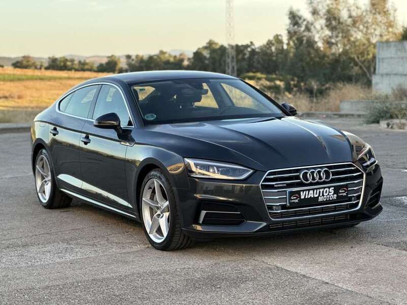 Gris Usado 2019 Audi A5 Sportback Sport Berlina | 27.500 € (Super precio) - Imagen 1/4