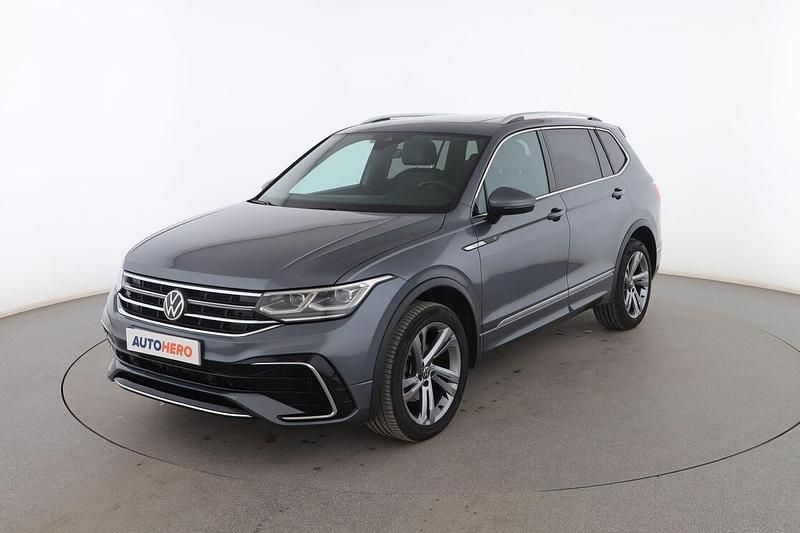 Gris Usado 2022 VW Tiguan Allspace R-line SUV | 28.699 € (Precio justo) - Imagen 1/3