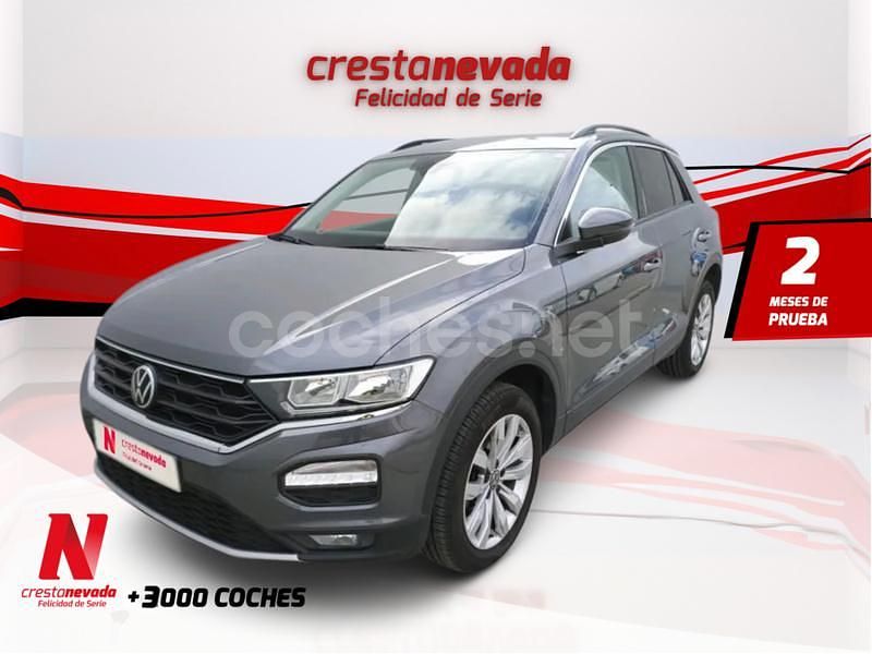 Gris / plata Usado 2021 VW T-Roc Advance SUV | 21.990 € (Precio justo) - Imagen 1/3