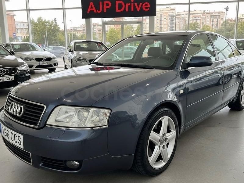 Usado Audi A6 250 CV (183 kW) 2003 Gris / plata Berlina