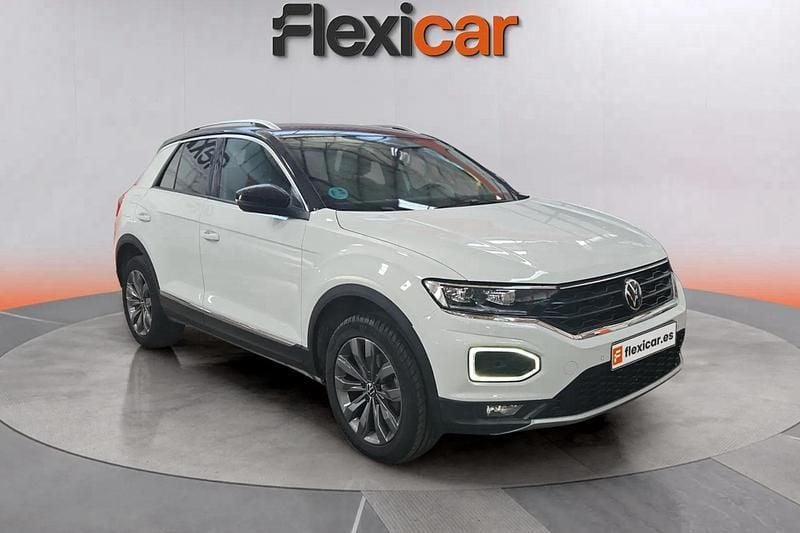 Blanco Usado 2021 VW T-Roc Sport SUV | 18.890 € (Buen precio) - Imagen 1/4