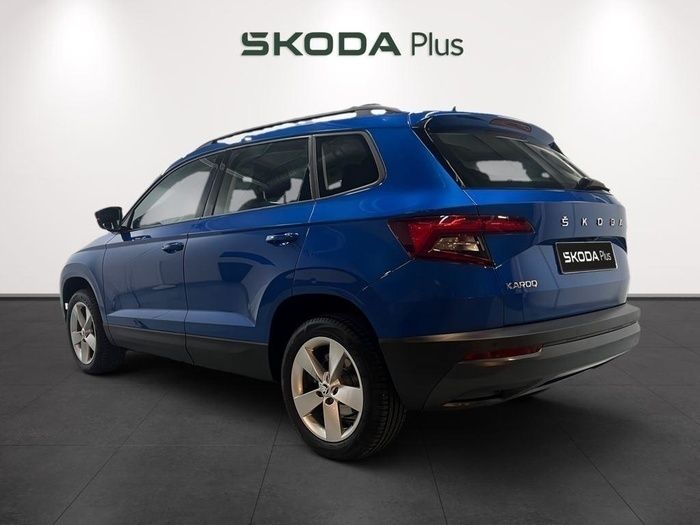 Azul Usado 2021 Skoda Karoq Ambition SUV | 21.300 € (Precio justo) - Imagen 1/4
