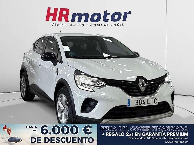 Blanco Usado 2021 Renault Captur Intens SUV | 14.640 € (Precio justo) - Imagen 1/4