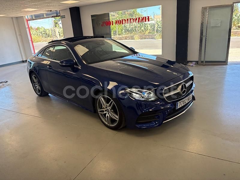 Usado Mercedes E450 367 CV (269 kW) 2019 Azul Coupe