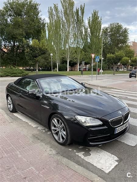 Usado BMW 640 Cabriolet 320 HP (235 kW) 2011 Preto Cabrios