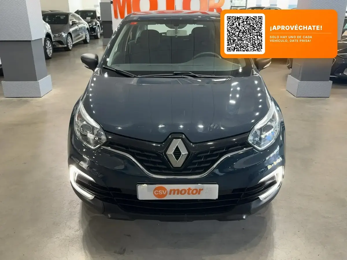 Usado Renault Captur Life 90 CV (66 kW) 2019 Azul SUV