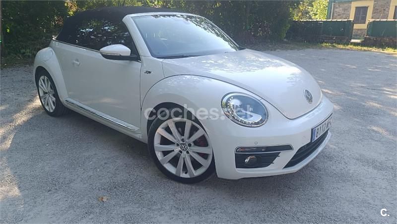 Usado VW Beetle Cabriolet R-line 220 CV (161 kW) 2016 Blanco Descapotable
