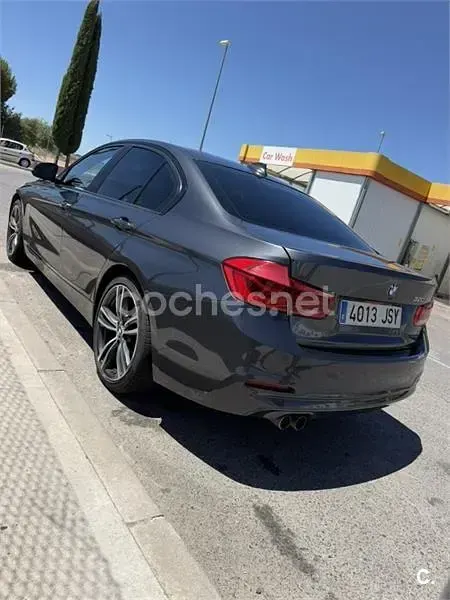 Usado BMW 320 Efficient Dynamics 184 CV (135 kW) 2016 Gris / plata Berlina