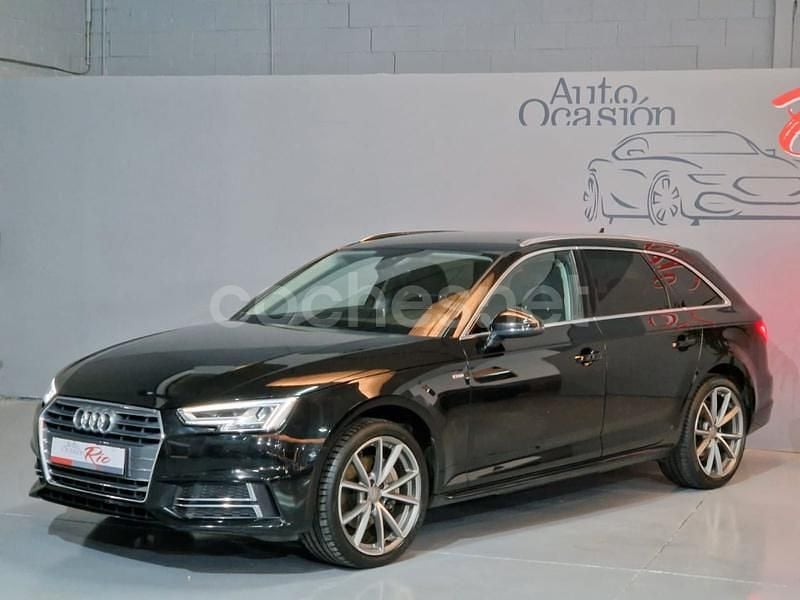 Negro Usado 2017 Audi A4 S-Line Familiar | 23.990 € (Precio justo) - Imagen 1/4