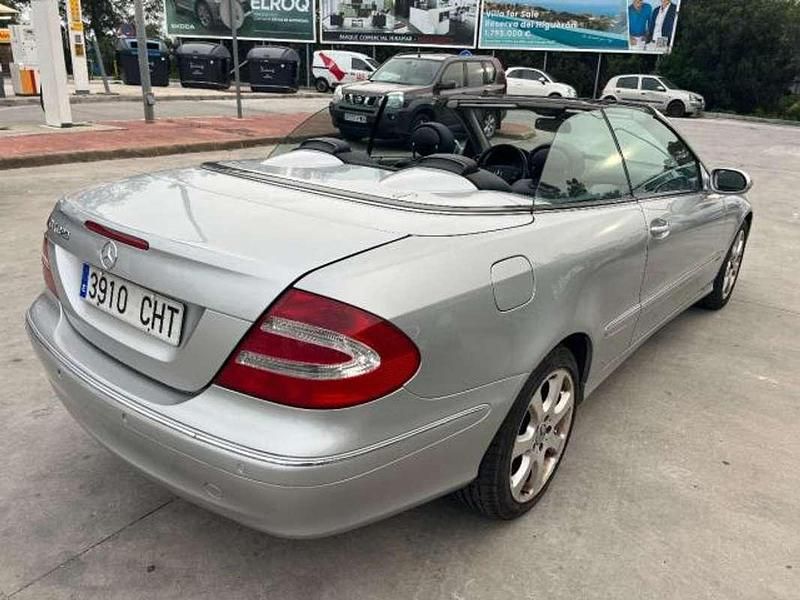 Usado Mercedes CLK200 Elegance 218 CV (160 kW) 2003 Gris Descapotable