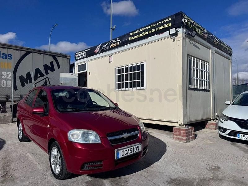 Usado Chevrolet Aveo LS 84 CV (61 kW) 2008 Rojo Berlina