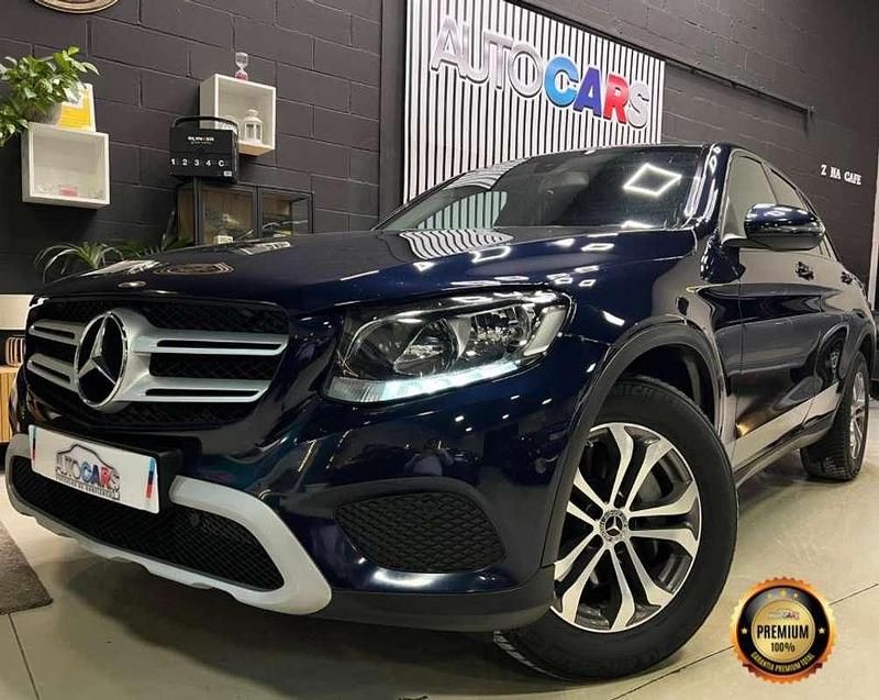Azul Usado 2018 Mercedes GLC220 SUV | 25.900 € (Precio justo) - Imagen 1/4
