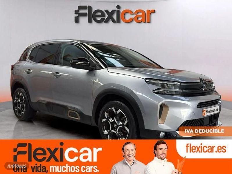 Gris Usado 2023 Citroën C5 Aircross PureTech SUV | 18.390 € (Un poco caro) - Imagen 1/4