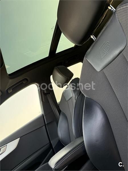 Usado Audi A4 S-Line 150 CV (110 kW) 2018 Azul Familiar