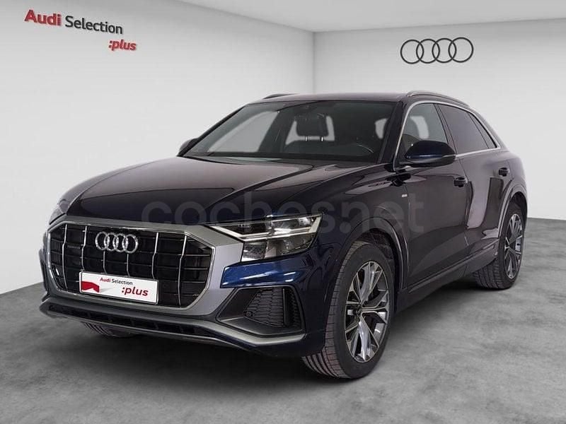 Usado Audi Q8 S-Line 231 CV (169 kW) 2022 Azul SUV