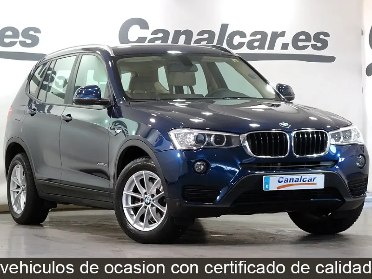 Usado BMW X3 190 CV (139 kW) 2015 Azul SUV