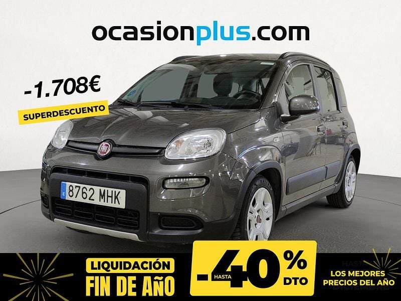 Gris Usado 2023 Fiat Panda Utilitario | 9850 € (Buen precio) - Imagen 1/4